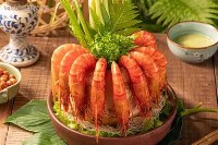 TÔM SÚ HẤP NƯỚC DỪA